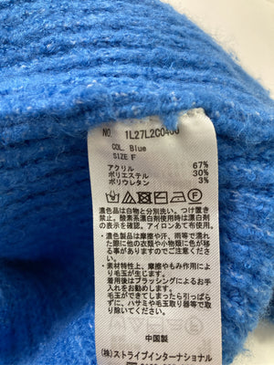 earth music&ecology/アースミュージックアンドエコロジー/ニット/セーター/トップス/ブルー/F