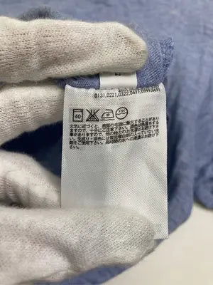 UNIQLO/ユニクロ/Tシャツ/カットソー/トップス/ブルー/L