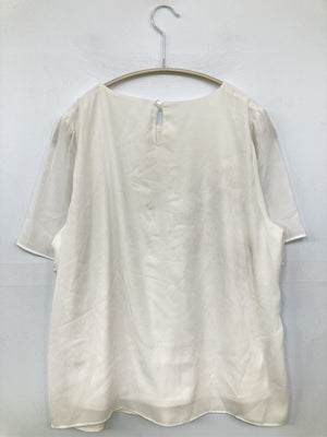 CLOSSHI/クロッシー/シャツ/ブラウス/トップス/ホワイト/L