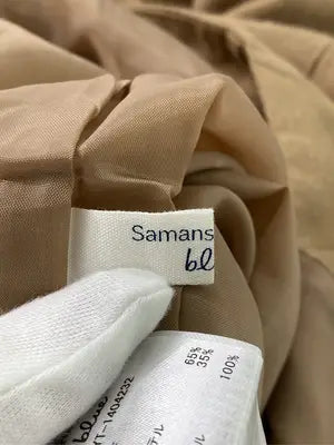 Samansa Mos2 blue/サマンサモスモスブルー/サロペット/オーバーオール/オールインワン・サロペット/ベージュ/F