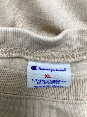 CHAMPION/チャンピオン/Tシャツ/カットソー/トップス/ベージュ/XL