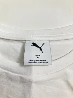 PUMA/プーマ/Tシャツ/カットソー/トップス/ホワイト/ASIA M