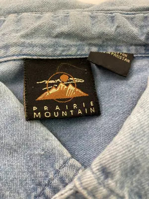 PRAIRIE MOUNTAIN/プレイリーマウンテン/シャツ/ブラウス/トップス/ブルー/2XL