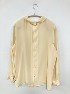 Lui Chantant/ルイシャンタン/シャツ/ブラウス/トップス/アイボリー/38