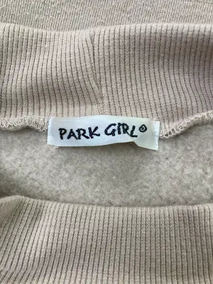 PARK GIRL/パークガール/スウェット/トップス/ベージュ/M