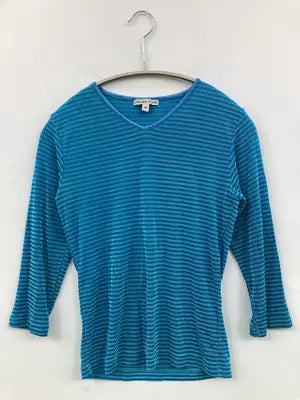 RIMSBY FIELD/Tシャツ/カットソー/トップス/ブルー/M