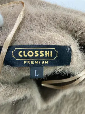 CLOSSHI PREMIUM/ニット/セーター/トップス/ブラウン/L