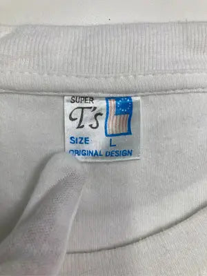 SUPER T'S/Tシャツ/カットソー/トップス/ホワイト/L