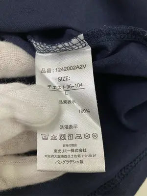 VANSPORTS/バンスポーツ/Tシャツ/カットソー/トップス/ネイビー/L