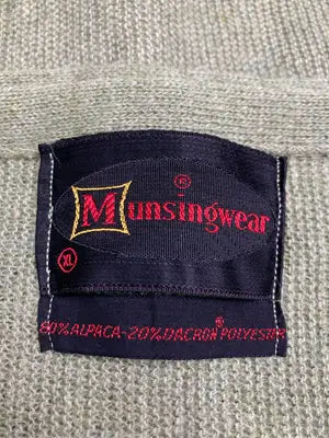 Munsingwear/マンシングウェア/カーディガン/ボレロ/トップス/グリーン/XL