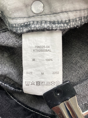 kutir/クティール/デニムパンツ/パンツ/ブラック/M