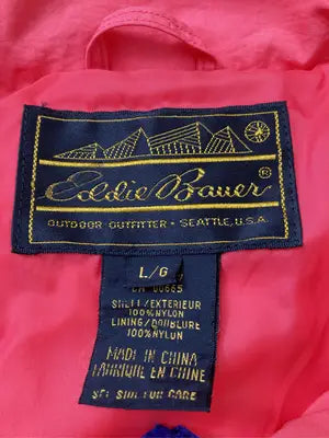 Eddie Bauer/エディーバウアー/ナイロンジャケット/ジャケット/アウター/レッド/L
