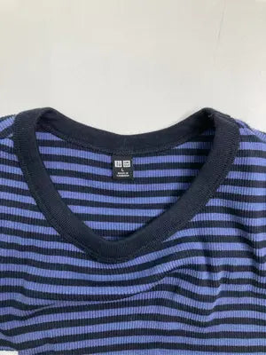 UNIQLO/ユニクロ/Tシャツ/カットソー/トップス/パープル/L