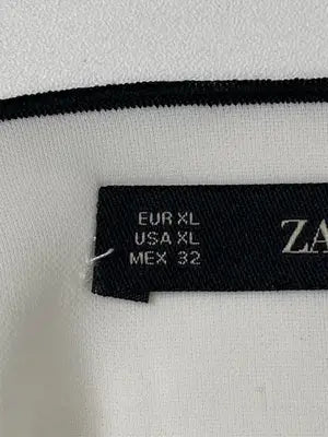 ZARA BASIC/ザラベーシック/シャツ/ブラウス/トップス/ホワイト/USA XL