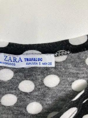 ZARA/ザラ/Tシャツ/カットソー/トップス/ブラック/S