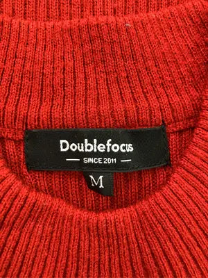 Doublefocus/ダブルフォーカス/ニット/セーター/トップス/レッド/M