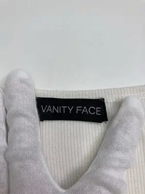 VANITY FACE/ヴァニティフェイス/Tシャツ/カットソー/トップス/ホワイト
