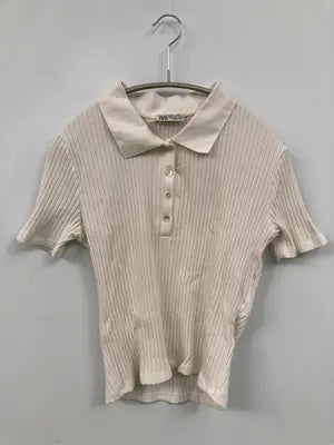 ZARA/ザラ/Tシャツ/カットソー/トップス/ホワイト/L