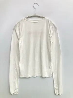 TINA:JOJUN/ティーナジョジュン/Tシャツ/カットソー/トップス/ホワイト/M