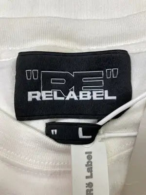 RELABEL/Tシャツ/カットソー/トップス/ホワイト/L