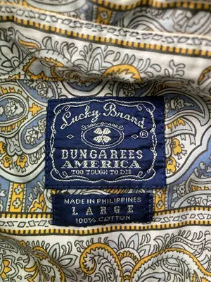 LUCKY BRAND/ラッキーブランド/シャツ/ブラウス/トップス/ベージュ/LARGE