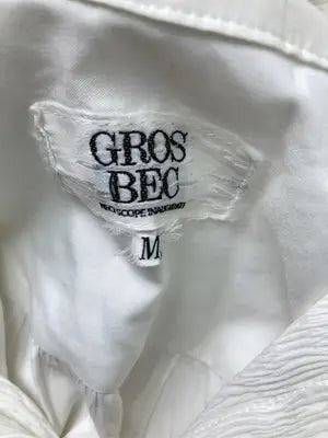 Grosbec/シャツ/ブラウス/トップス/ホワイト/M