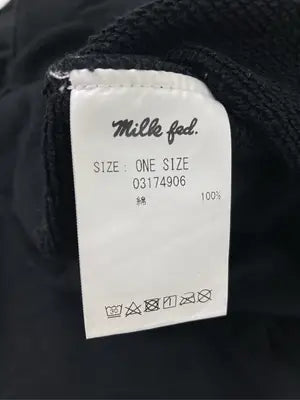 MILK FED./ミルクフェド/ワンピース/ワンピース/ドレス/ブラック/ONE SIZE