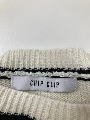 Chip Clip/チップクリップ/ニット/セーター/トップス/ホワイト/M