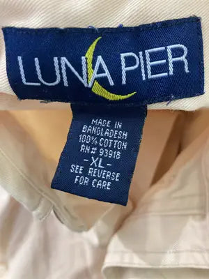LUNA PIER/シャツ/ブラウス/トップス/アイボリー/XL