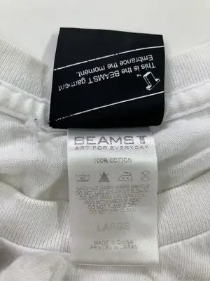 BEAMS/ビームス/Tシャツ/カットソー/トップス/ホワイト/LARGE