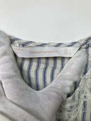 ZARA/ザラ/シャツ/ブラウス/トップス/ホワイト/USA L