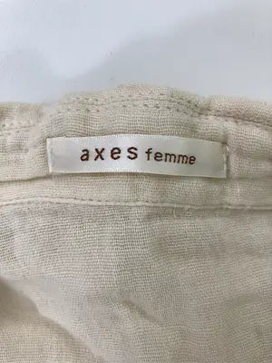 axes femme/アクシーズファム/その他アウター/ジャケット/アウター/ベージュ/M   バスト79～87   身長154～162