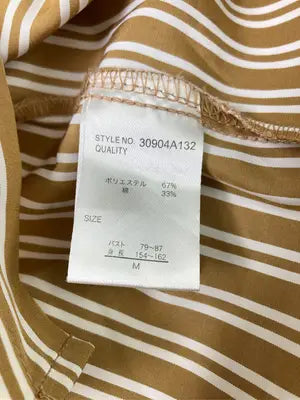 シャツ/ブラウス/トップス/ブラウン/M