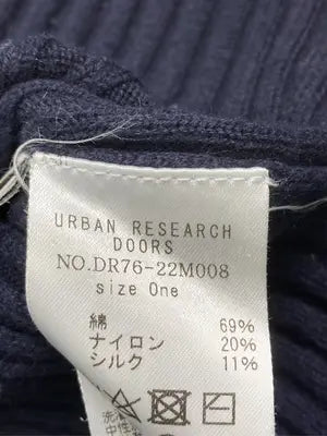 URBAN RESEARCH DOORS/アーバンリサーチドアーズ/ニット/セーター/トップス/ネイビー/One
