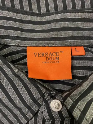 VERSACE DOLM/シャツ/ブラウス/トップス/グレー/L