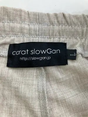 carat slowGan/その他パンツ/パンツ/ベージュ/L