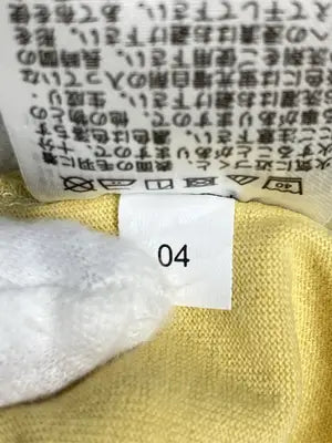 UNIQLO/ユニクロ/Tシャツ/カットソー/トップス/イエロー/L