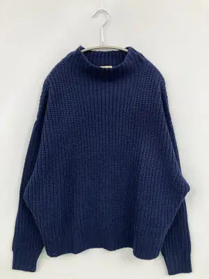 earth music&ecology/アースミュージックアンドエコロジー/ニット/セーター/トップス/ネイビー/F