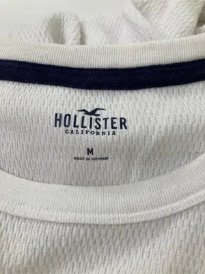 HOLLISTER/ホリスター/Tシャツ/カットソー/トップス/ホワイト/M
