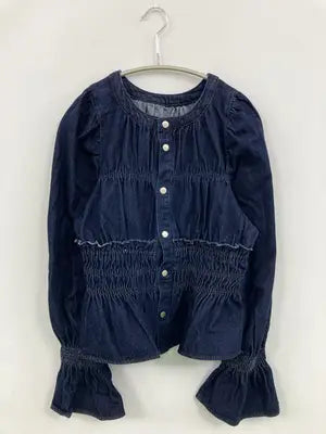 LOWRYS FARM/ローリーズファーム/シャツ/ブラウス/トップス/ネイビー/F