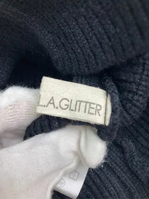 L.A.GLITTER/ニット/セーター/トップス/ブラック/M/L