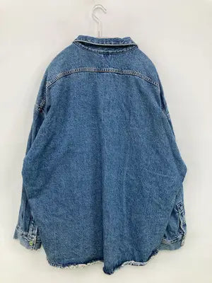 ZARA/ザラ/シャツ/ブラウス/トップス/ブルー/M〜L