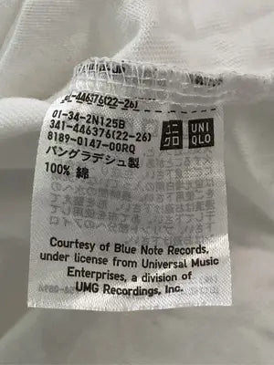 UNIQLO/ユニクロ/Tシャツ/カットソー/トップス/ホワイト/M