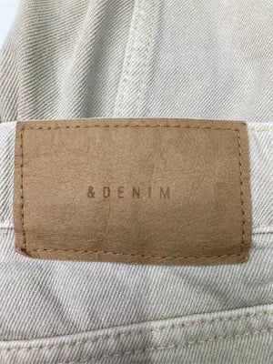 & DENIM/アンドデニム/デニムパンツ/パンツ/ベージュ/US 6