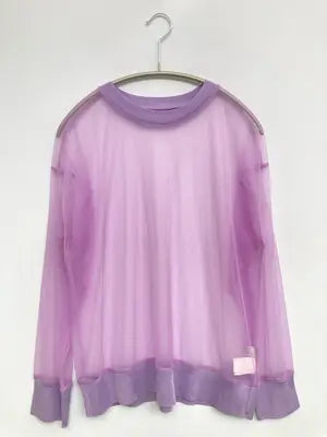 JEANASIS/ジーナシス/Tシャツ/カットソー/トップス/パープル/F