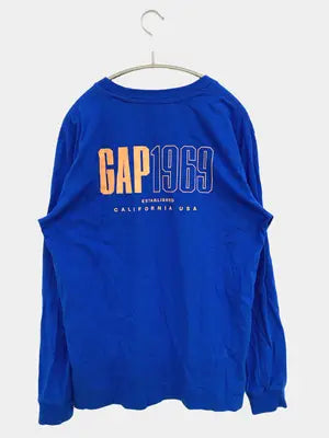 GAP/ギャップ/Tシャツ/カットソー/トップス/ブルー/S