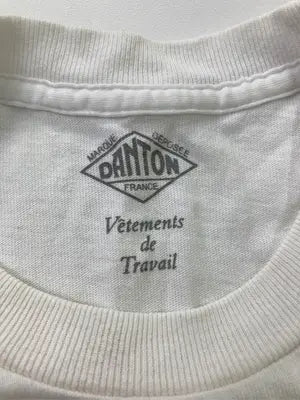 DANTON/ダントン/Tシャツ/カットソー/トップス/ホワイト
