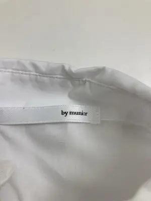 by muni:r/バイムニール/シャツ/ブラウス/トップス/ホワイト/F