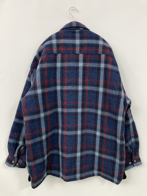 シャツ/ブラウス/トップス/ブルー/L