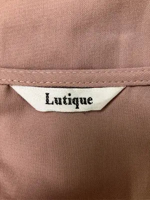 Lutique/ルティーク/シャツ/ブラウス/トップス/ピンク/L